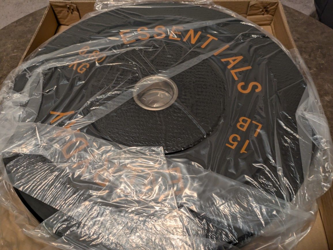 Bumper Weights Plate Set 15lb
