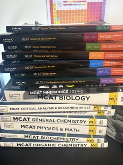 PRINCETON / Kaplan MCAT BOOK SET