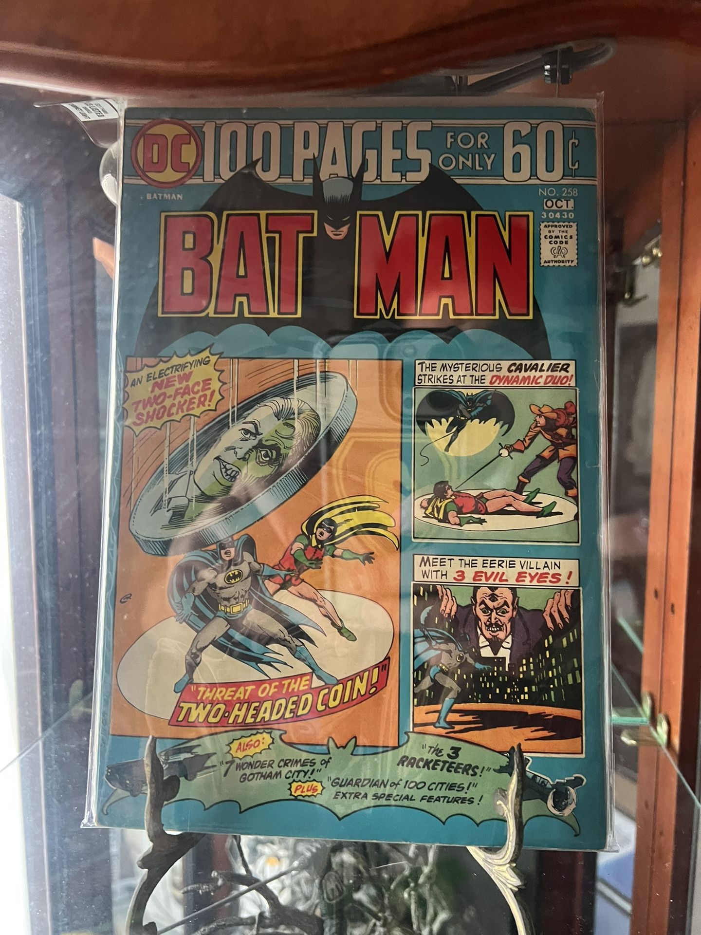Batman Comic Issue #258 / 1st App Mention Arkham Asylum