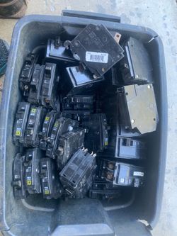 Electrical breaker- Box of double pull single pull 15amp, 20amp 30amp
