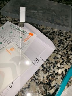 NEW Iphone GLASS screen protector . 2 in pack