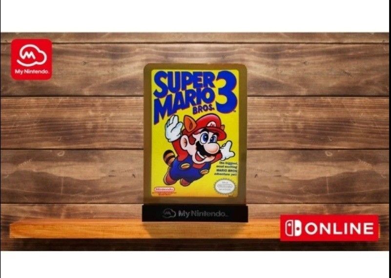 Nintendo Classics - Super Mario Bros. 3 desktop metal display MyNintendo Rewards