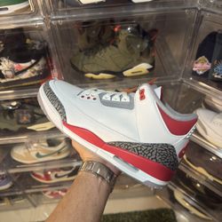 Jordan 3 Fire Red