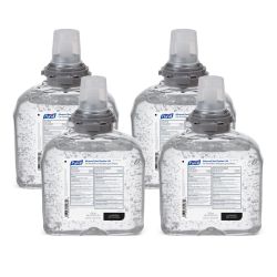 Purell Advanced Hand Sanitizer Gel, 1200 mL Sanitizer Refill TFX Touch-Free Dispenser (Pack of 4)