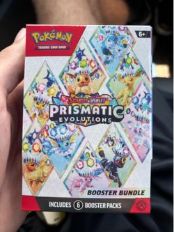 Pokemon Prismatic Booster Bundle