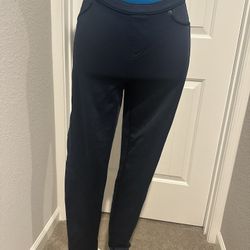 Navy Jegging-Style Pants Size Small