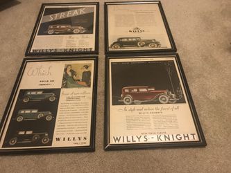 1931-32 Original Willys Ads