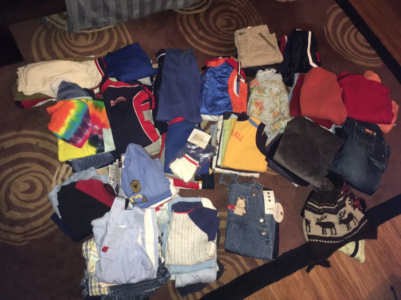 Huge lot of baby boy clothes