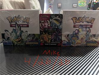 Pokémon Boxes/cards