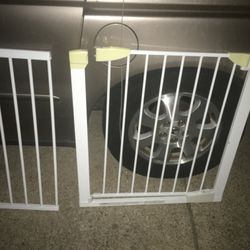 Like New Metal Walk Through Gate With Extension Kit Only $40 Firm