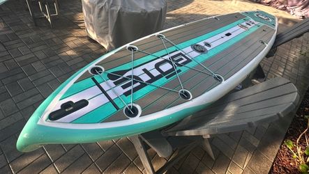 BOTE HD GATORSHELL PADDLE BOARD TWO AVAILABLE TACKLE GRAB RACK KULA COOLER PADDLES