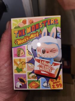 The Monsters Wacky Mart Labubu Blind Box