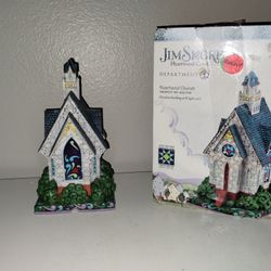 Jim Shore Heartwood Creek Heartland Church Dept 56 - (contact info removed) - No Cross/Light