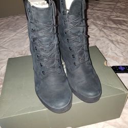 Timberland Womens Camdale 6" Boot Black Nubuck