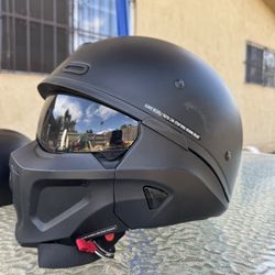 Scorpion Exo Motorcycle Helmet + Accessories