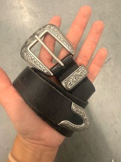 Urban Outfitters black leather belt