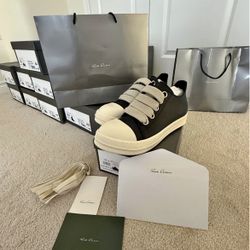 Rick Owen’s Lows Jumbo Laces