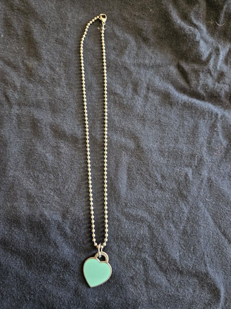 Silver Tiffany Necklace