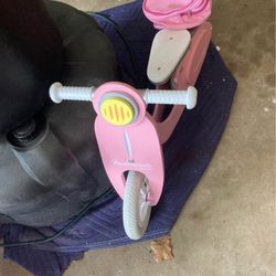 Wooden Balance Scooter