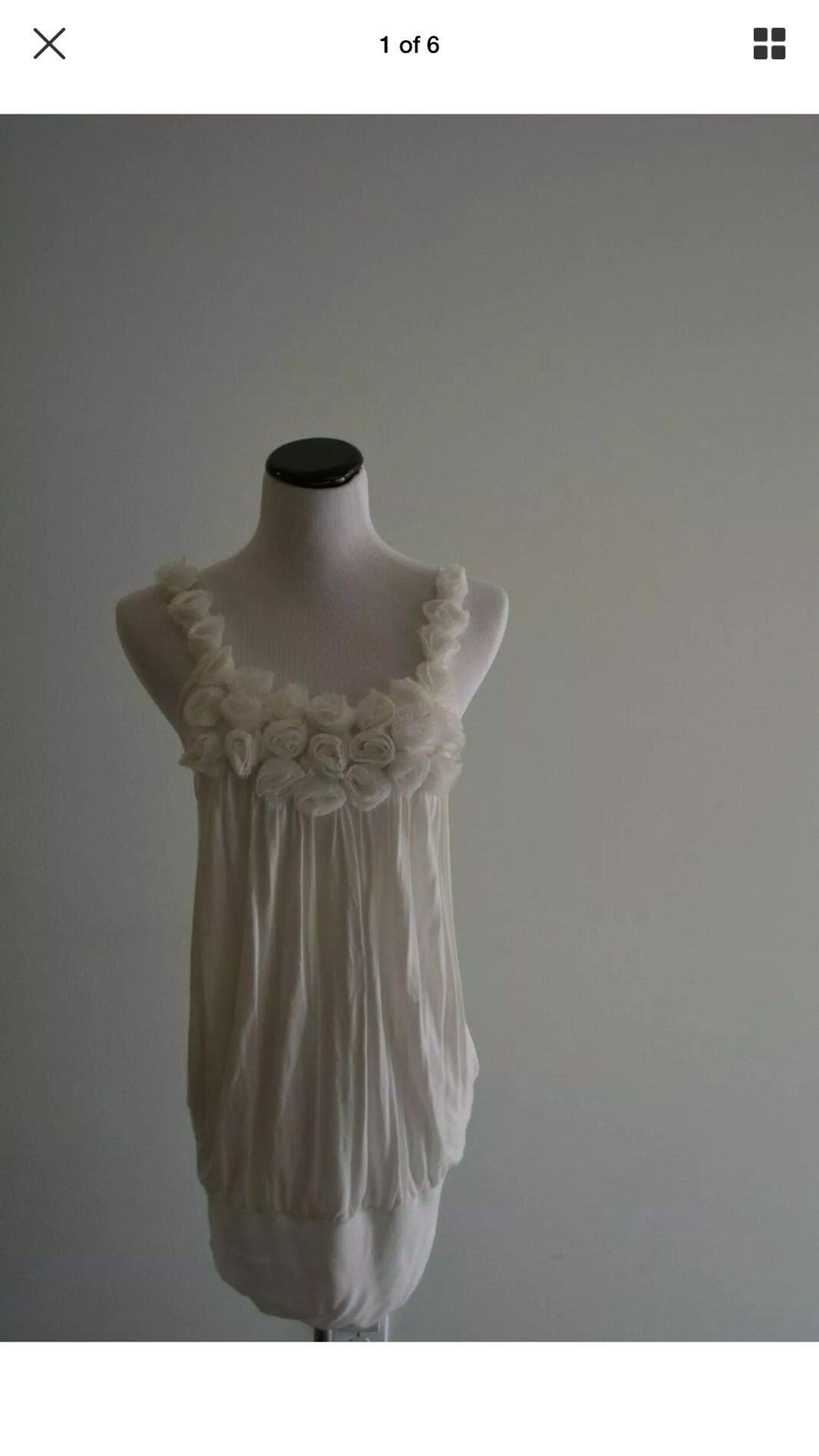 Top White Roses Forever 21