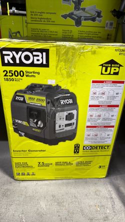 Ryobi 2500 starting watts gas generator