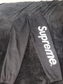 Black Supreme joggers