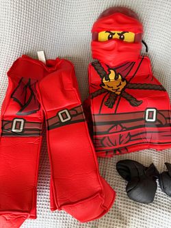 🔥 GREAT DEAL-LEGO Ninjago Kai Prestige Costume • Size Small (4–6) –