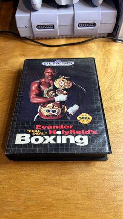 Sega Genesis - Evander Holyfield Real Deal Boxing