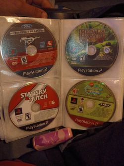 4 PlayStation 2 Games Disc Lot