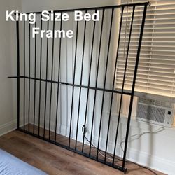 King Size Metal Bed Frame