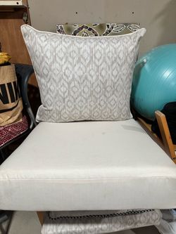 Style Selections 24-in x 24-in 2-Piece Bek Texture Deep Seat Patio Chair Cushion - 3 available