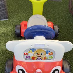 I’m selling a Fisher-Price walker/stroller.