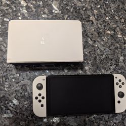 Nintendo Switch OLED with dock