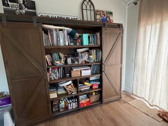 Homeschool/book cabinet/storage