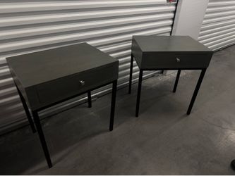 Safavieh Nightstands Set of 2 - Ash Grey - Must Go This Weekend