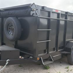 Heavy duty trailer 8 lug 14ft