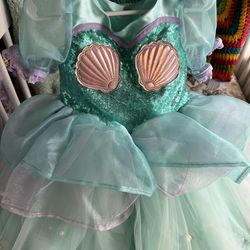 4T Mermaid Inspired Custom Dress
