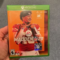 Madden 20 Xbox One