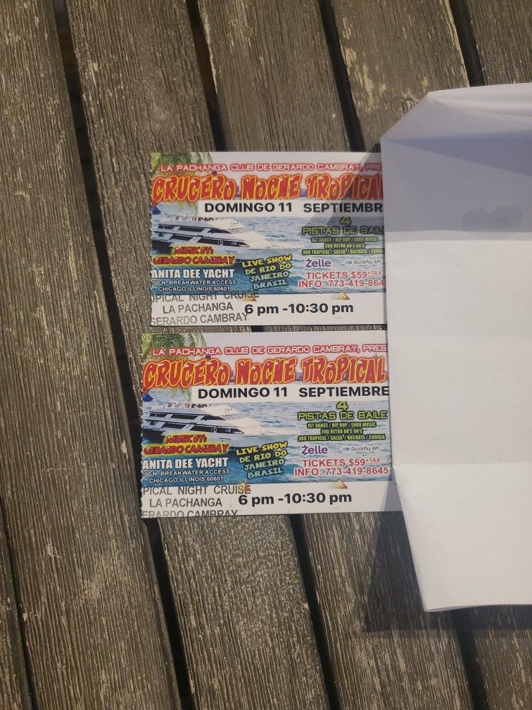 Crucero Noche Tropical Tickets