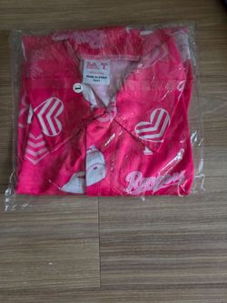 Texas rangers barbie button up shirt size xl or large