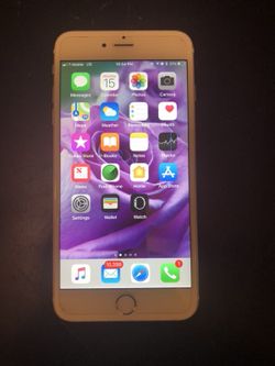 Iphone 6 plus gold
