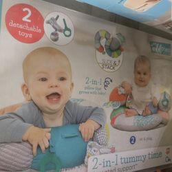 2in1 Tummy Time Pillow 