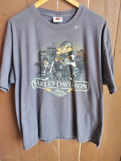 Vintage Harley Davidson looney tunes fade shirt XL $25