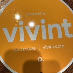 Vivint Security Sign (No post Included)