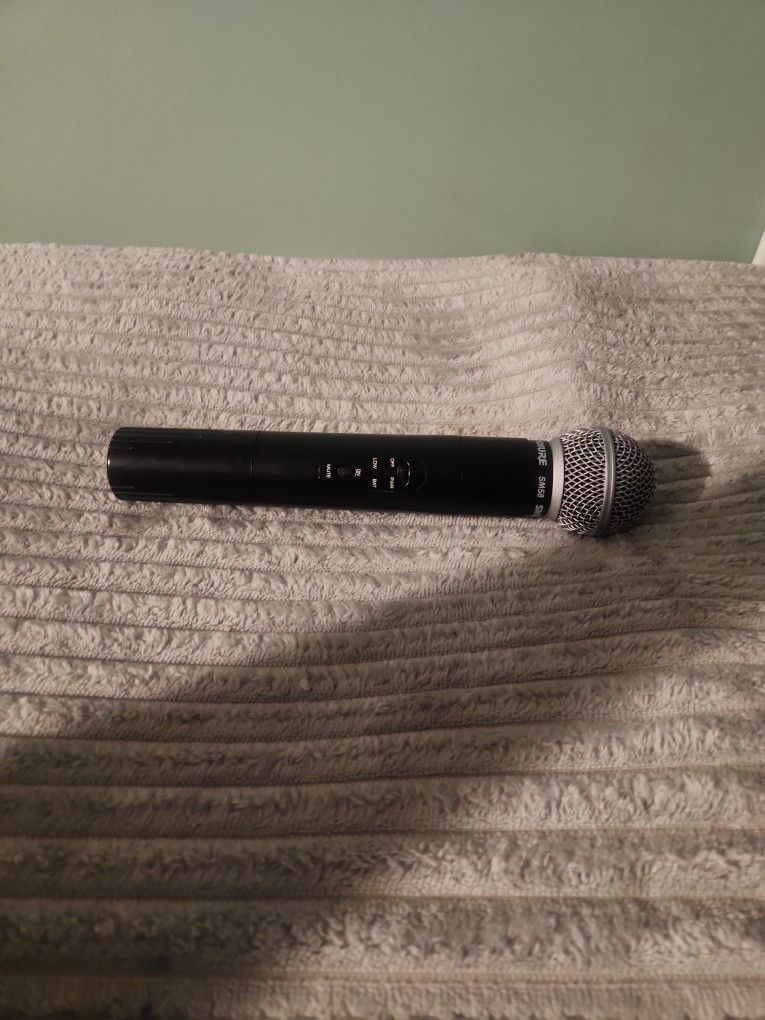 Wireless microphone.