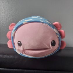 Mochipuni Wooper Looper Axolotl 24" Plush Stuffed Animal