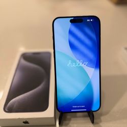 iphone 15 pro max 256GB Blue