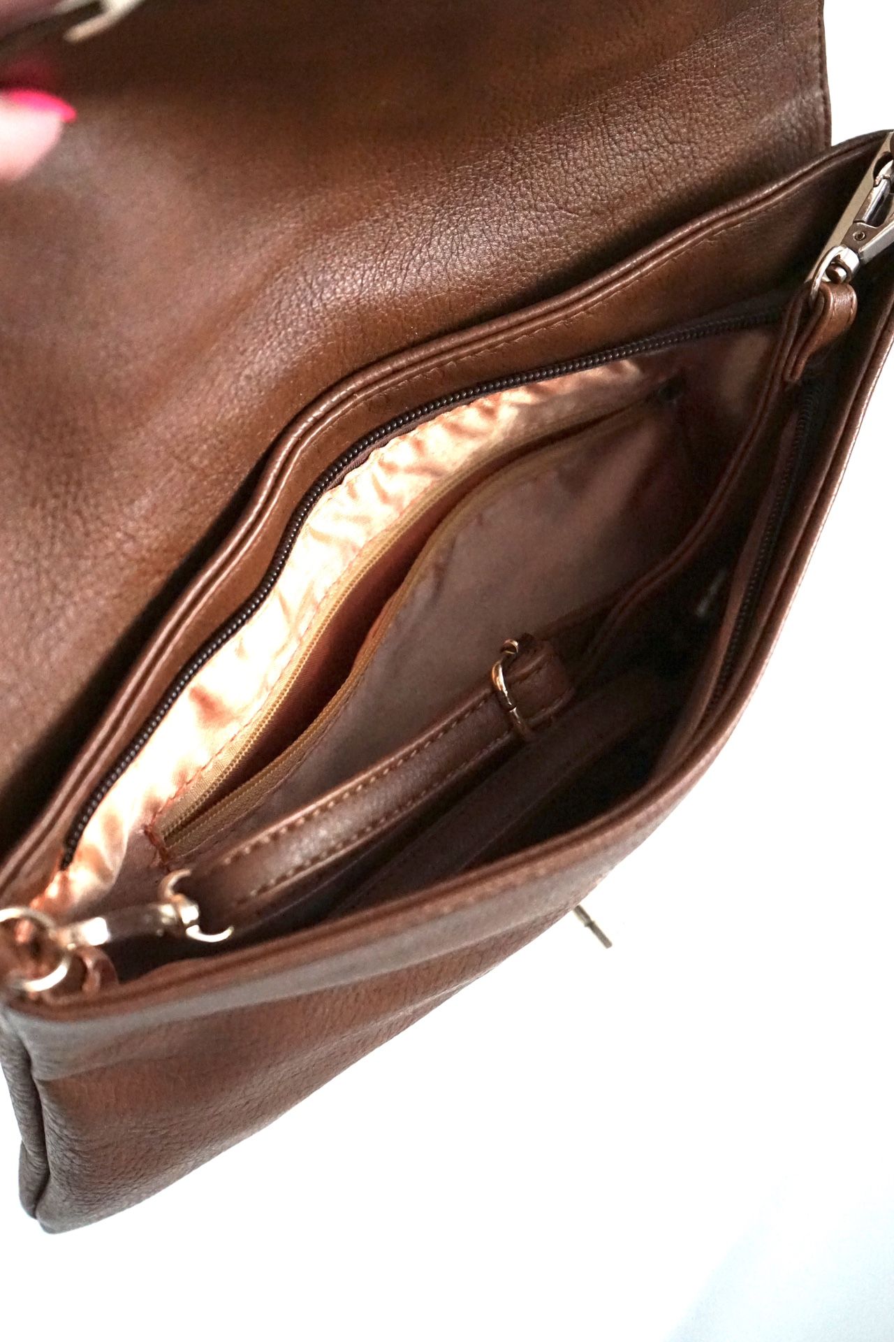 Brown handbag