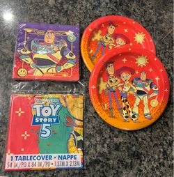 Toy Story 5 party supplies