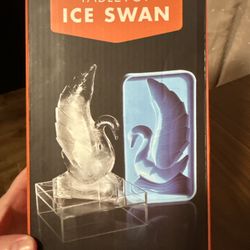 Tabletop Ice Swan Tray - Still In Packaging